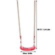 Outside Kids Swing Seat | https://www.bestnamebadges.com