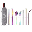 Travel Camping Cutlery Set | https://www.bestnamebadges.com