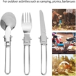 Portable Camping Cutlery Set | https://www.bestnamebadges.com