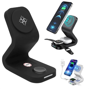 Magnetic Wireless Charger Stand 3 In 1