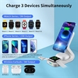 Magnetic Wireless Charger Stand 3 In 1 | https://www.bestnamebadges.com