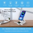 Magnetic Wireless Charger Stand 3 In 1 | https://www.bestnamebadges.com