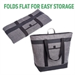 Large Folding Waterproof Insulated Camping Picnic Bag | https://www.bestnamebadges.com