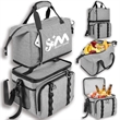 Large Double Layer Waterproof Leak Proof Cooler Backpack | https://www.bestnamebadges.com