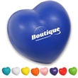 Custom Heart Shaped Polyurethane Stress Reliever | https://www.bestnamebadges.com