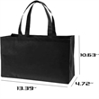 Customization Large Capacity Minimalist Canvas Tote Bag | https://www.bestnamebadges.com