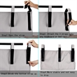 8 Pockets Waterproof Hanging Shelf Bedside Storage Caddy | https://www.bestnamebadges.com