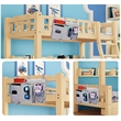 8 Pockets Waterproof Hanging Shelf Bedside Storage Caddy | https://www.bestnamebadges.com