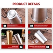16oz Unbreakable Stackable Stainless Steel Drinking Cup | https://www.bestnamebadges.com