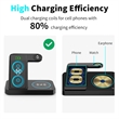 Foldable Wireless 4 in 1 Charging | https://www.bestnamebadges.com