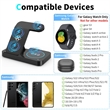 Foldable Wireless 4 in 1 Charging | https://www.bestnamebadges.com