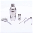 5 PCS Cocktail Shaker Set Stainless Steel | https://www.bestnamebadges.com