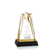 Rosina Star Award On Base - Gold | https://www.bestnamebadges.com