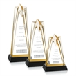 Rosina Star Award On Base - Gold | https://www.bestnamebadges.com