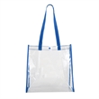 Clear Stadium Tote | https://www.bestnamebadges.com