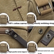 Men's Canvas Small Messenger Bag | https://www.bestnamebadges.com