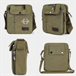 Men's Canvas Small Messenger Bag | https://www.bestnamebadges.com