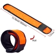 LED Light Up Band Slap Bracelets | https://www.bestnamebadges.com