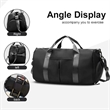 Sports Gym Bag with Wet Pocket & Shoes Compartment | https://www.bestnamebadges.com