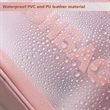 Translucent Toiletry Bag with with Handy Handle | https://www.bestnamebadges.com