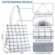 Wide-Open Foldable Insulated Lunch Bag | https://www.bestnamebadges.com