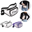 Clear Fanny Bag | https://www.bestnamebadges.com