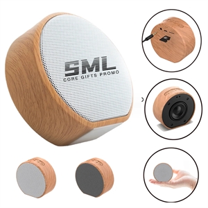 Wood Grain Blue tooth Mini Speaker