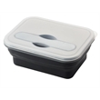 Collapse'N Silicone Lunch Container | https://www.bestnamebadges.com