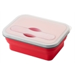 Collapse'N Silicone Lunch Container | https://www.bestnamebadges.com