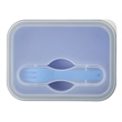 Collapse'N Silicone Lunch Container | https://www.bestnamebadges.com