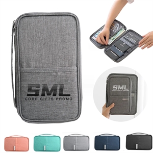 Portable Travel Document Organizer Passport Storage Wallet