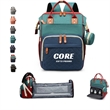 Backpack Diaper Bag | https://www.bestnamebadges.com