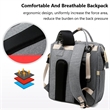 Backpack Diaper Bag | https://www.bestnamebadges.com