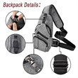 Sling Backpack | https://www.bestnamebadges.com