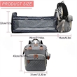 Backpack Diaper Bag with Changing Station | https://www.bestnamebadges.com