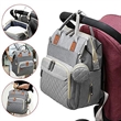 Backpack Diaper Bag with Changing Station | https://www.bestnamebadges.com