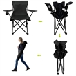 Portable Folding Camping Chair | https://www.bestnamebadges.com