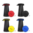 Portable Telescoping Foldable Camping Stool | https://www.bestnamebadges.com