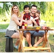 Portable Telescoping Foldable Camping Stool | https://www.bestnamebadges.com