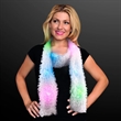 LED Scarf with Multicolor Lights, 5 Feet Long | https://www.bestnamebadges.com