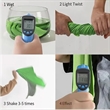 Multipurpose Alphabet Printing Dry Portable Cooling Towels | https://www.bestnamebadges.com