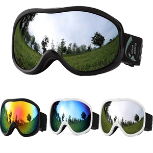 Double Layers Flow Anti-Ultraviolet Windproof Ski Goggles