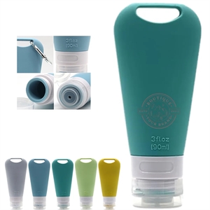 Squeezable Refillable Customized Colors Toiletries Container