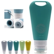 Squeezable Refillable Customized Colors Toiletries Container | https://www.bestnamebadges.com