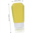 Squeezable Refillable Customized Colors Toiletries Container | https://www.bestnamebadges.com