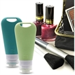 Squeezable Refillable Customized Colors Toiletries Container | https://www.bestnamebadges.com