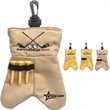 Custom Colors And Patterns Available Creative Golf Ball Bag | https://www.bestnamebadges.com