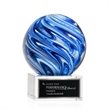 Naples Award on Hancock Base - Clear | https://www.bestnamebadges.com