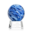 Naples Award on Robson Base - Clear | https://www.bestnamebadges.com
