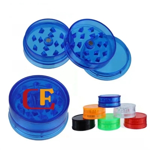 3 Layers Plastic Magnetic Herb Grinder with Container
